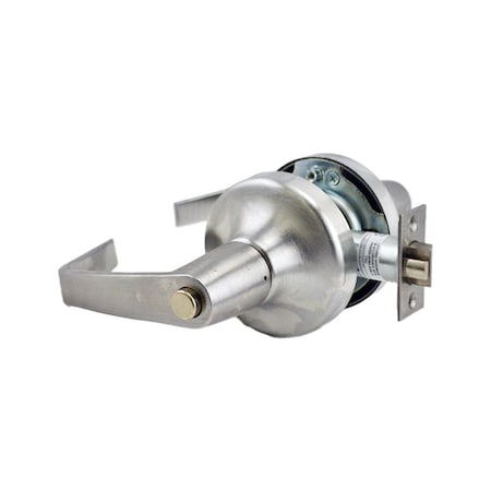 Yale Commercial Entry Augusta Lever Grade 1 Cylindrical Lock Less Cylinder, 694 Latch, and 497-114 Strike US26D AU4704LN626LC